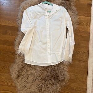 J. Crew Crisp White Shirt